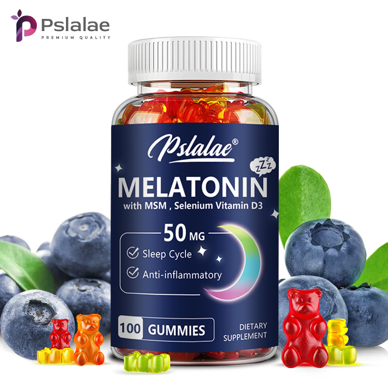 Melatonin Sleep Gummy - Melatonin Sakızları 50mg - Uyku Yardımı,