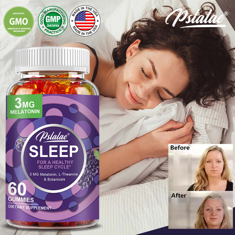 Melatonin Sleep Gummy - Uyku Jelibonları - Rahatlama, Stresi Azaltır,