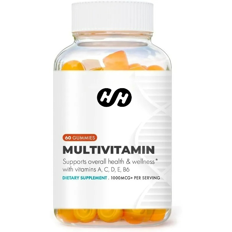Multivitamin Gummy Adult - Yetişkinler İçin Multivitamin Jelibonları, Enerjiyi, Bağışıklığı,
