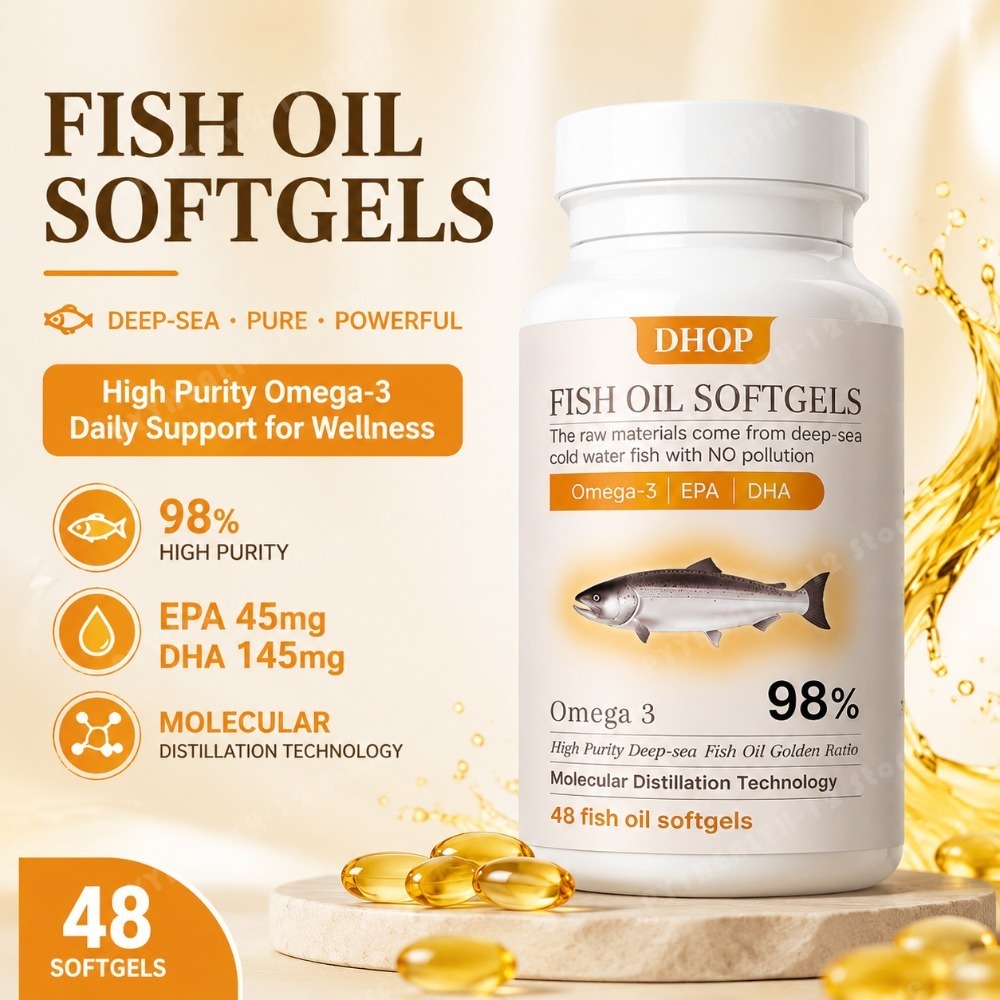 Omega 3 Fish Oil - Omega 3 Balık Yağı Yumuşak Kapsüller