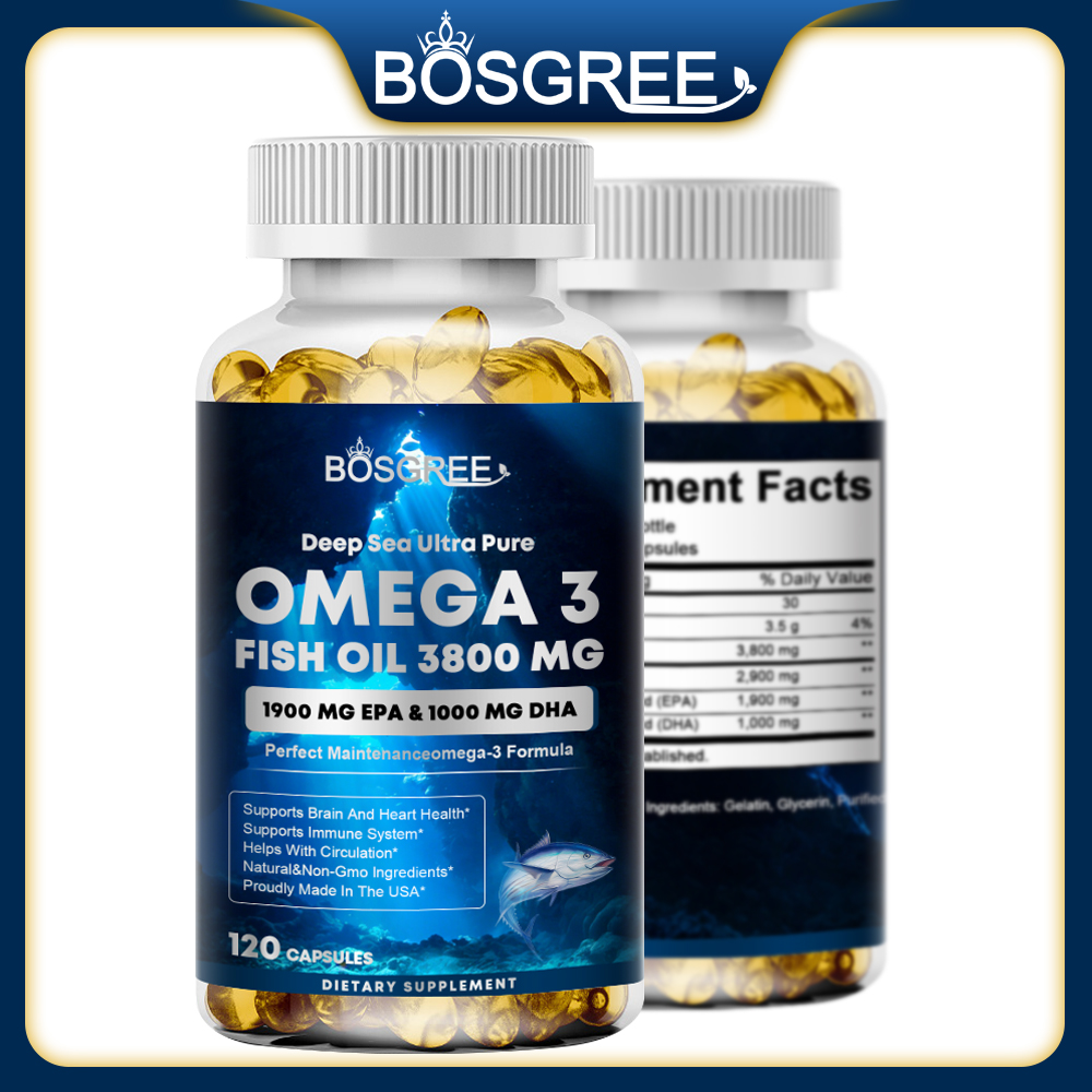 Omega 3 Fish Oil - Omega 3 Balık Yağı Takviyesi, EPA+DHA