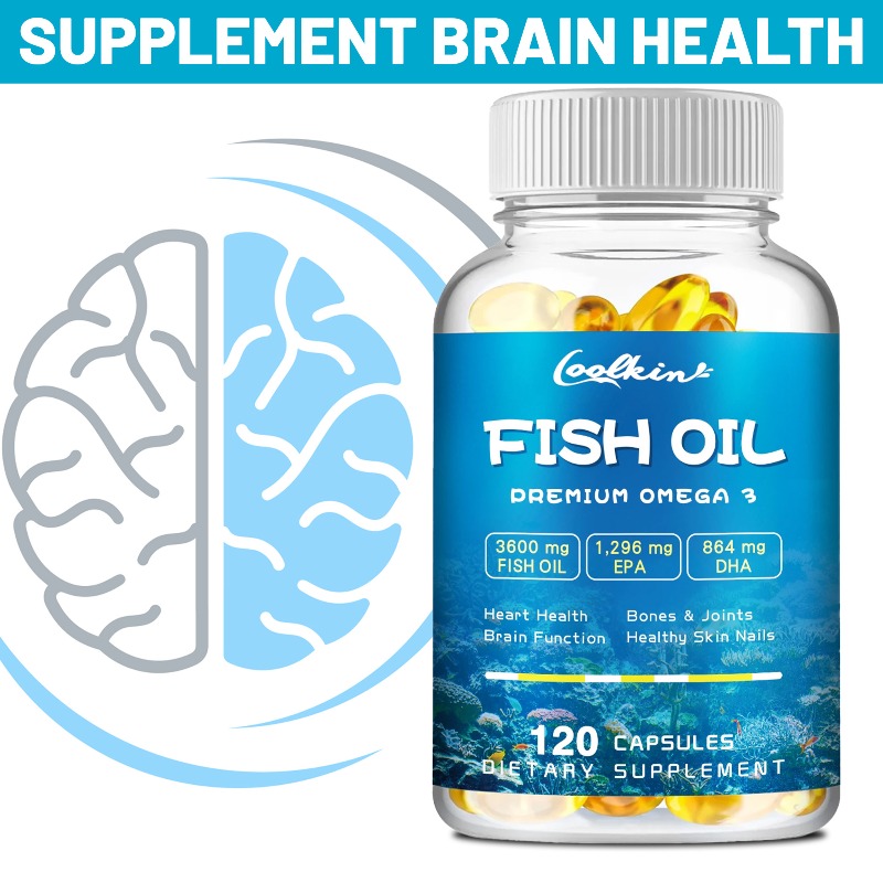 Omega 3 Fish Oil - Omega-3 Balık Yağı Kapsülleri - Antioksidan,