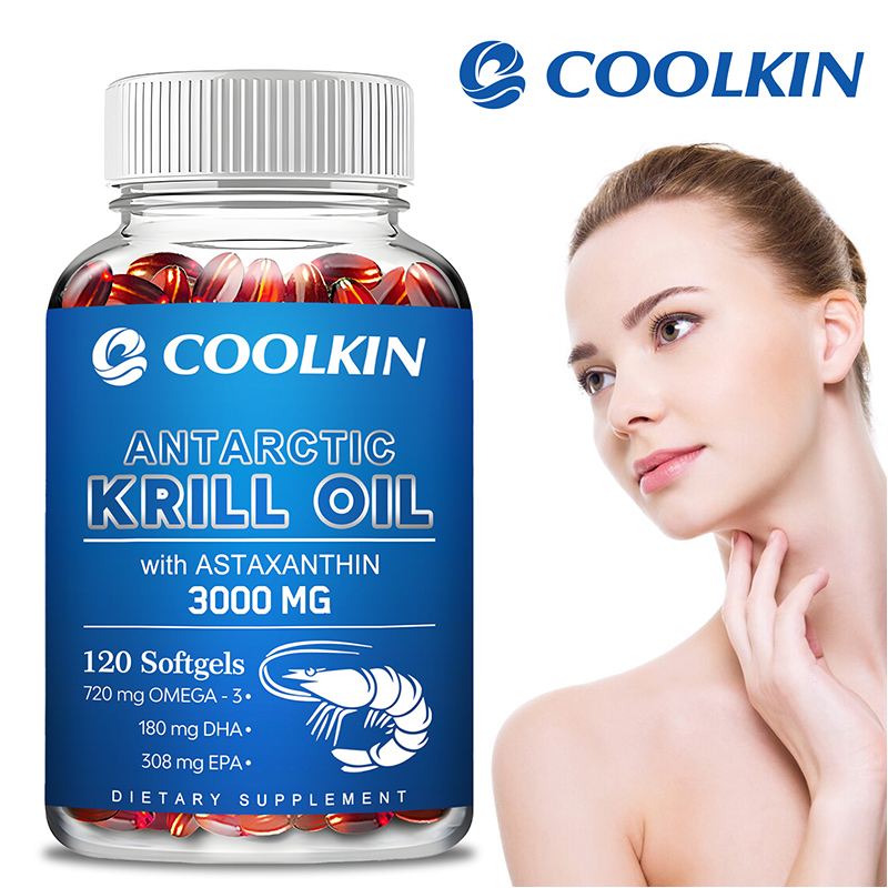 Omega 3 Fish Oil - Antarktika Krill Yağı 3000mg - Omega-3