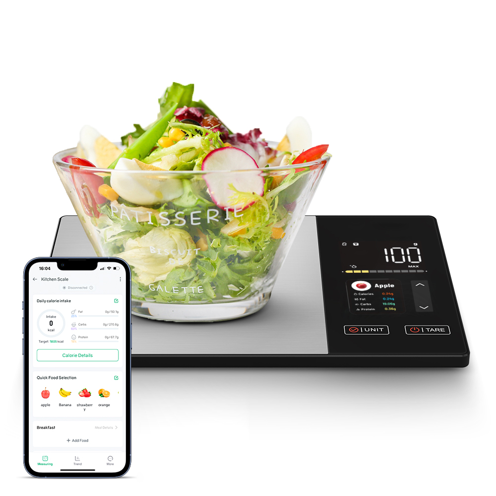 Fitness Nutrition Diet - Akıllı Mutfak Tartısı, Uygulama Destekli Gıda