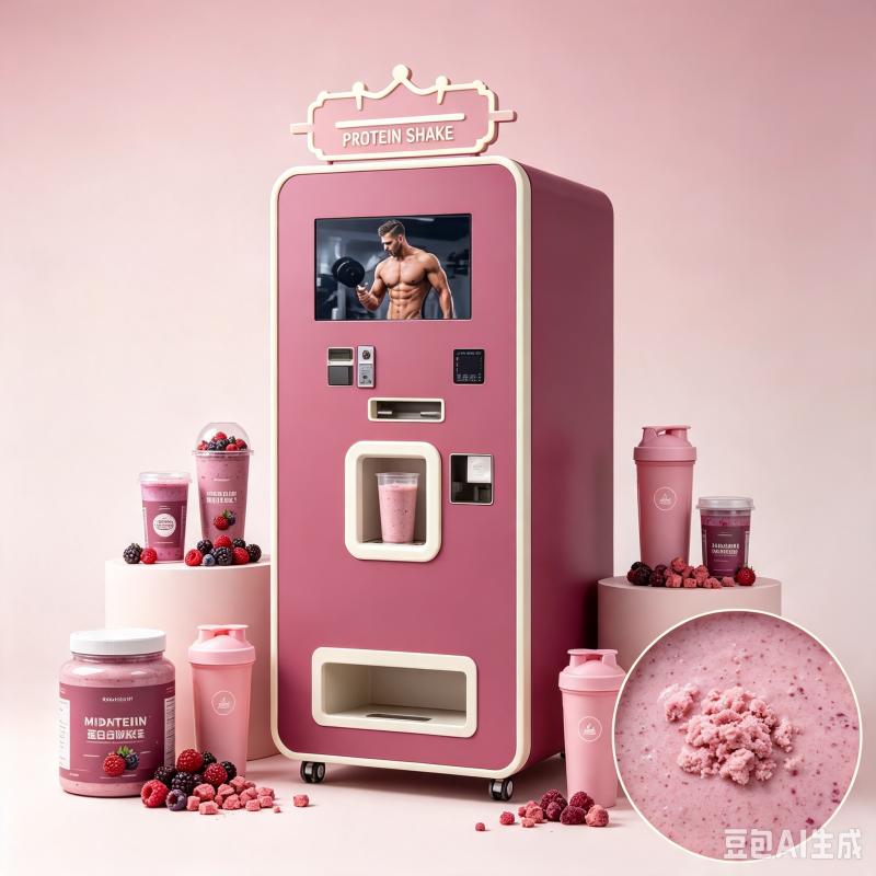 Nutrition Fitness Gym - Protein Shake Otomatı Özelleştirilmiş Akıllı Beslenme