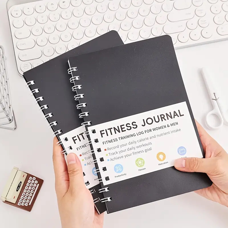 Nutrition And Exercise - Fitness Günlüğü Defteri Günlük Egzersiz ve