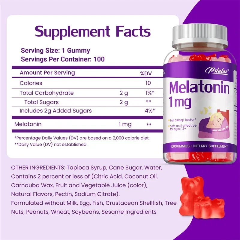 Melatonin Jelibonları 1mg - De - Melatonin Sleep Gummy incelemesi ve fiyatı