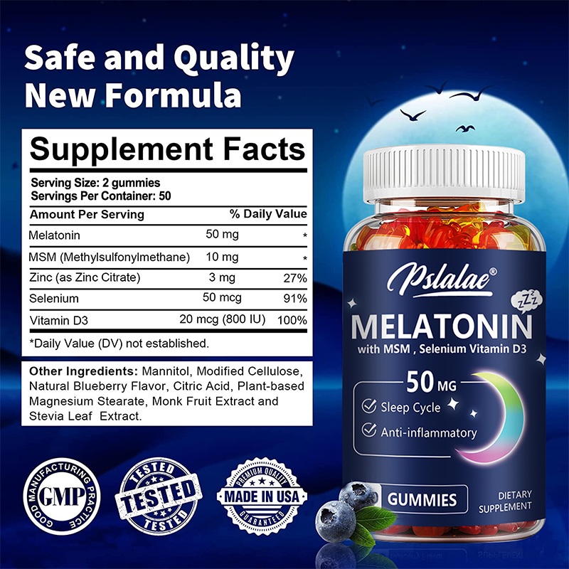 Melatonin Sakızları 50mg - Uyk - Melatonin Sleep Gummy incelemesi ve fiyatı
