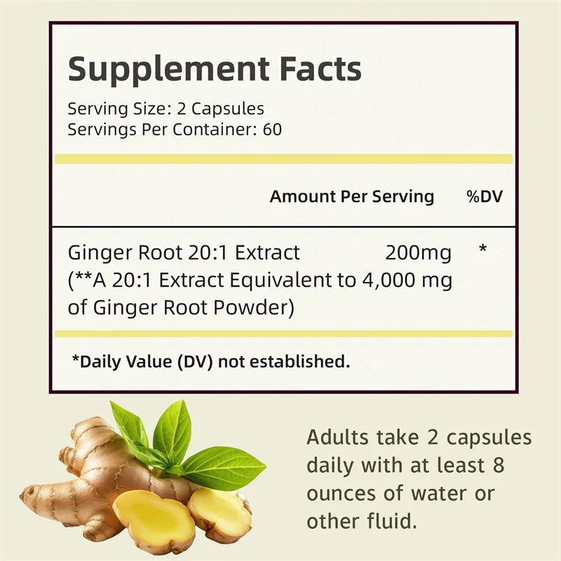 Zencefil Kökü Kapsülleri - Sin - Nutrition And Exercise incelemesi ve fiyatı