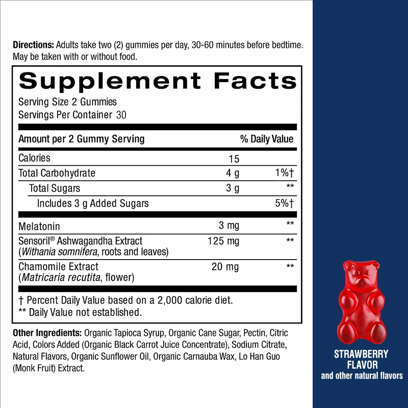 Rahatlama ve Uyku - Melatonin  - Melatonin Sleep Gummy incelemesi ve fiyatı