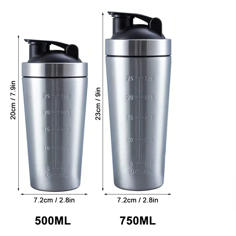 Paslanmaz Çelik Protein Shaker - Nutrition For Fitness And Sports incelemesi ve fiyatı