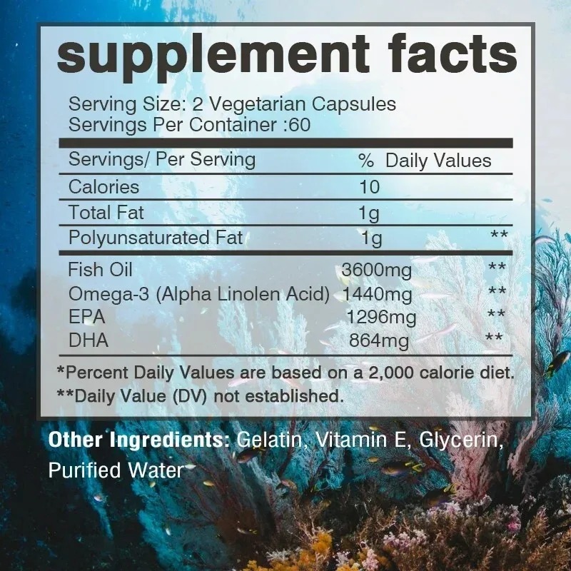 Omega-3 Balık Yağı Kapsülleri  - Omega 3 Fish Oil incelemesi ve fiyatı