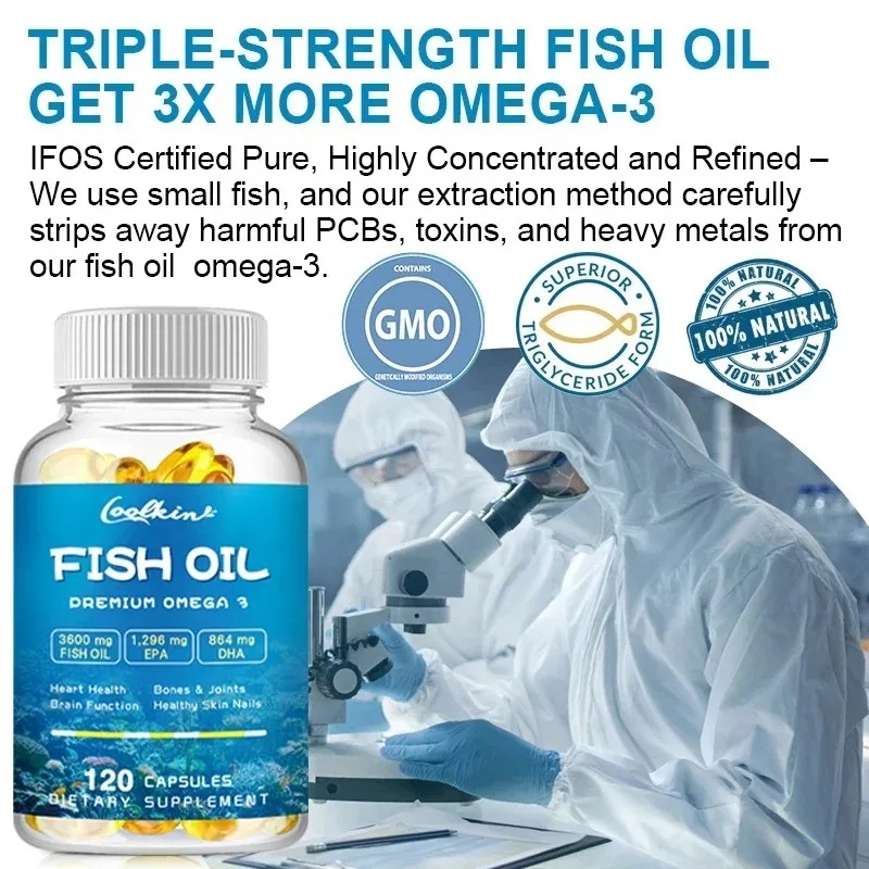 Omega-3 Balık Yağı Kapsülleri  - Omega 3 Fish Oil incelemesi ve fiyatı