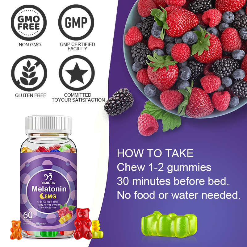 Melatonin Jelibonları 5Mg, Uyk - Melatonin Sleep Gummy incelemesi ve fiyatı