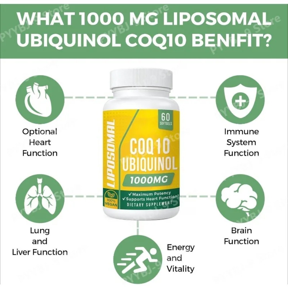CoQ10 Ubiquinol 1000mg Vegan Y - Coq10 Ubiquinol Softgel incelemesi ve fiyatı