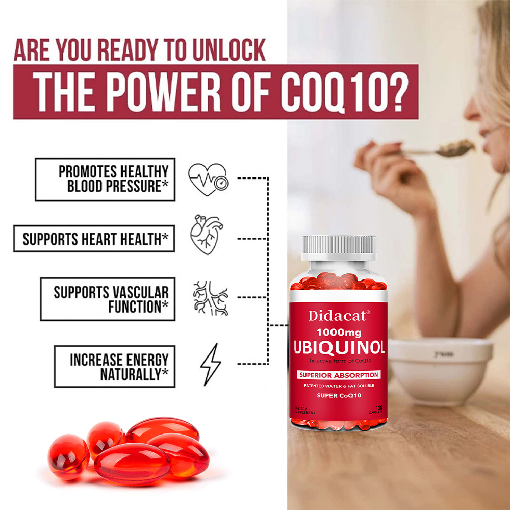 Ubiquinol CoQ10 1000mg Yumuşak - Coq10 Ubiquinol Softgel incelemesi ve fiyatı