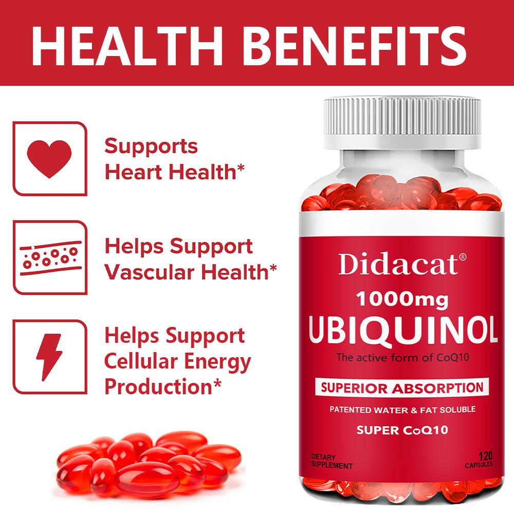Ubiquinol CoQ10 1000mg Yumuşak - Coq10 Ubiquinol Softgel incelemesi ve fiyatı