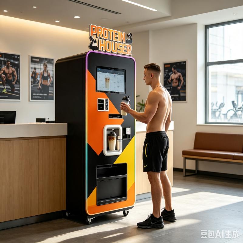 Otomatik Protein Shake Otomatı - Nutrition For Fitness And Sports incelemesi ve fiyatı