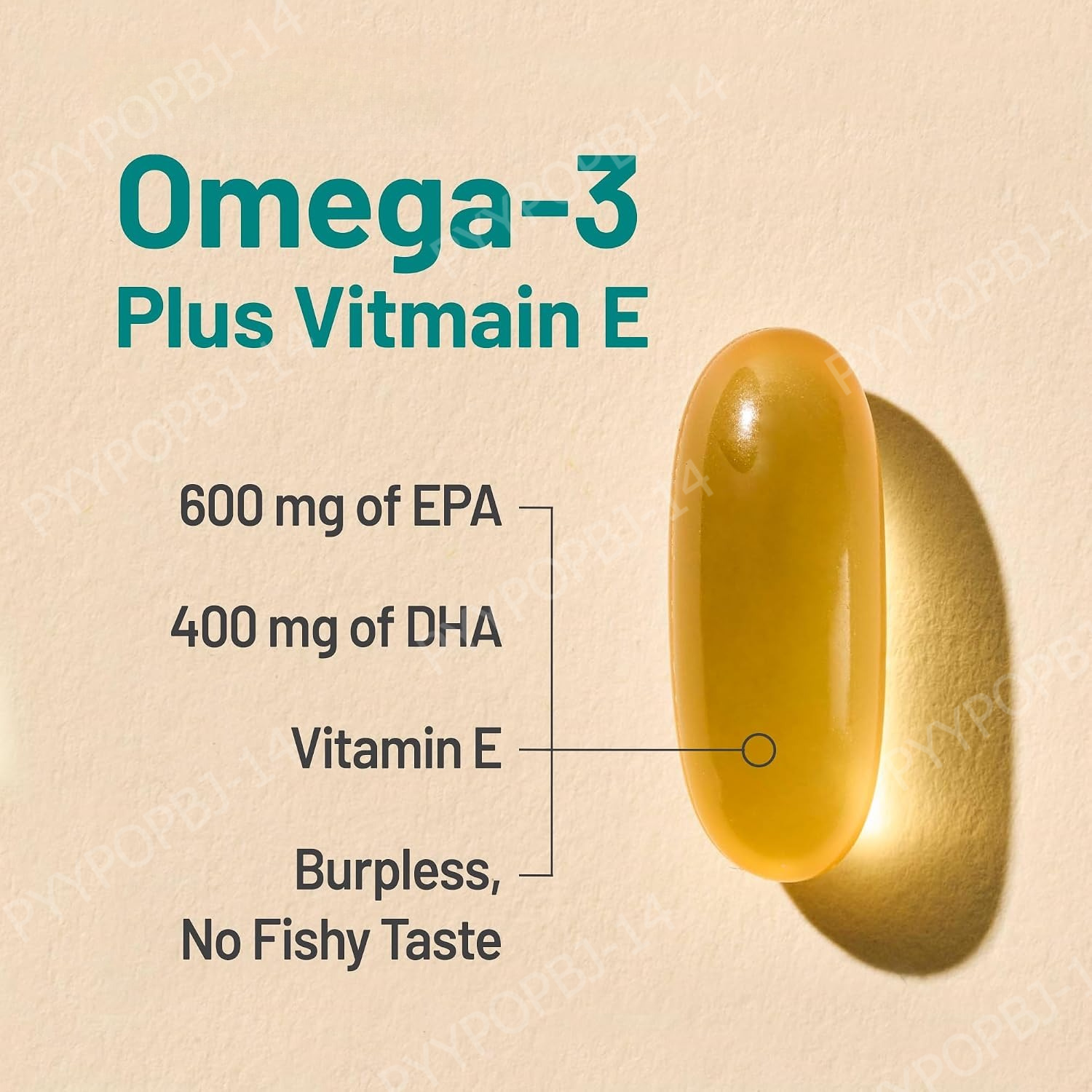 Omega-3 Balık Yağı 1000mg EPA  - Omega 3 Fish Oil incelemesi ve fiyatı
