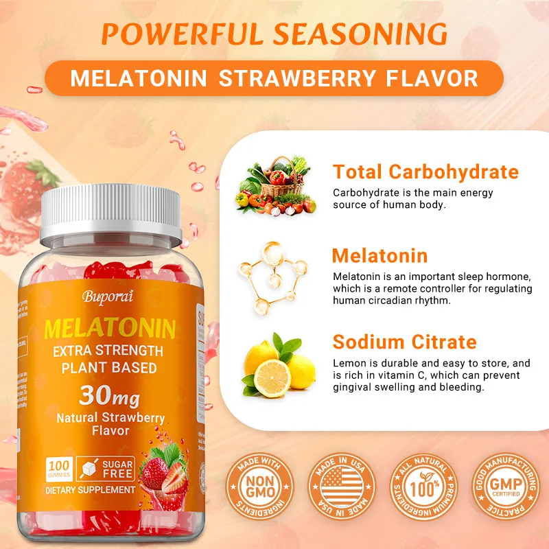 Melatonin 30mg - Anksiyete ve  - Melatonin Sleep Gummy incelemesi ve fiyatı