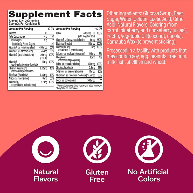 Kadınlar İçin Çoklu Vitamin Ko - Multivitamin Gummy Adult incelemesi ve fiyatı
