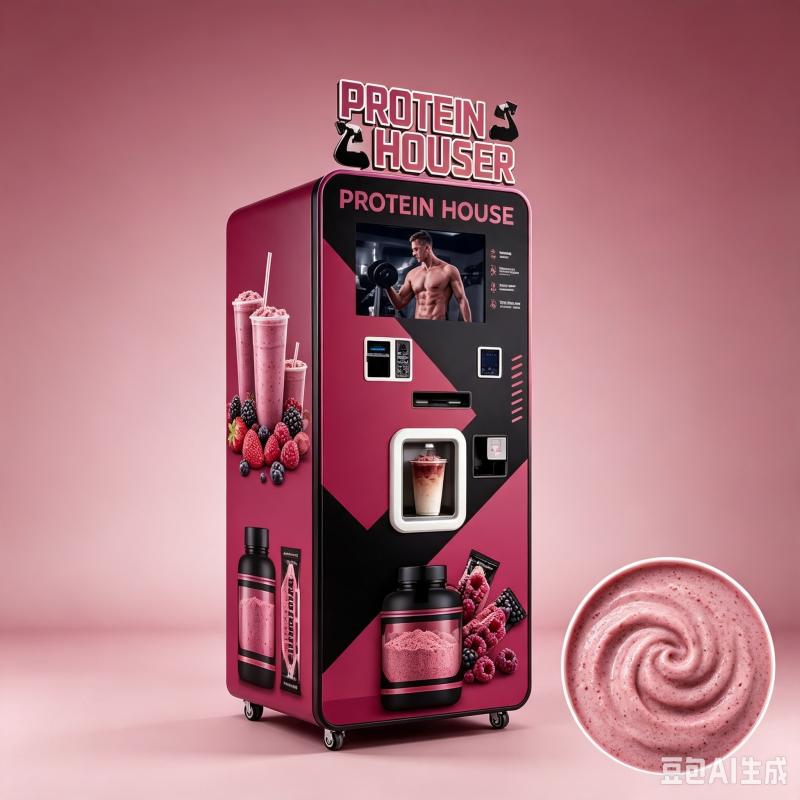 Protein Shake Otomatı Özelleşt - Nutrition Fitness Gym incelemesi ve fiyatı